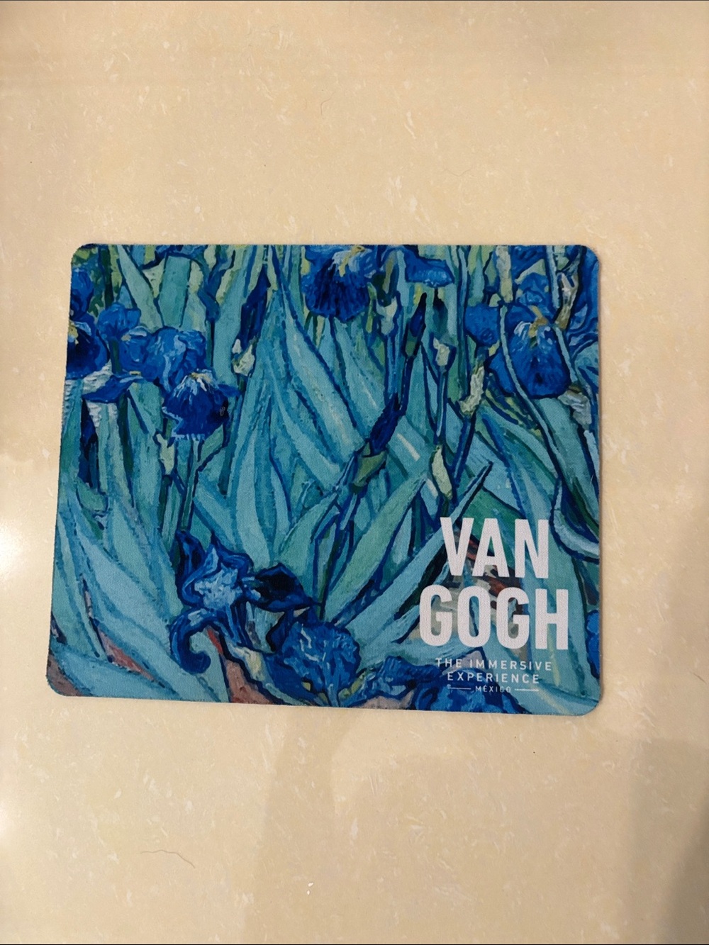 Van Gogh Blue Irises Mouse Pad